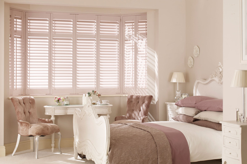 Bay Window Bedroom Shutters